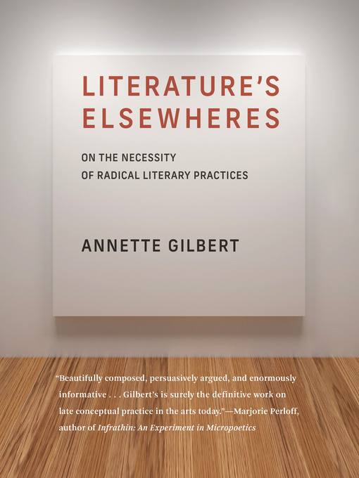 Title details for Literature's Elsewheres by Annette Gilbert - Available